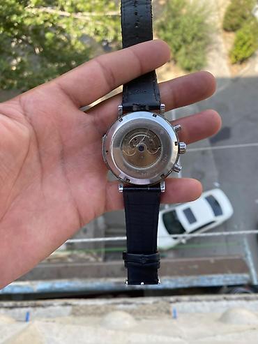 Aksesuarlar: Patek Philippe tərzində mexaniki qol saatı - Korpus: parlaq metal — 3