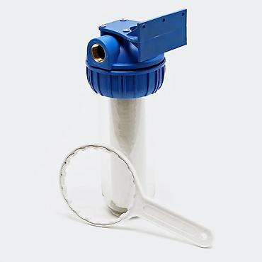 NatureWater SL 10 3P NP 1/2 Filter Kolbası Şəffaf (NW-BR10B1-PET) 💧