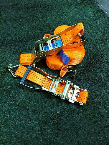 Другие аксессуары: Продается стяжные ремни с трещоткой (ратчет) для крепления грузов - — 2