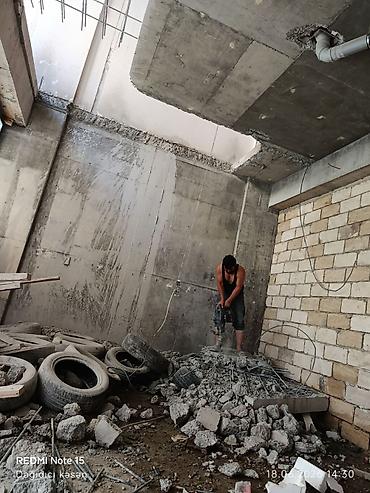 Beton işləri: Beton kəsmə xidməti - Divar, döşəmə və tavanlarda dəqiq və səliqəli — 24
