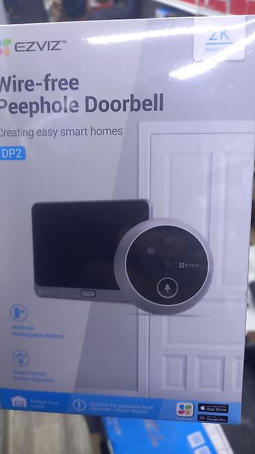 almurut store: EZVIZ Wire-free Peephole Doorbell – умные дверные глазки/звонки без — 2