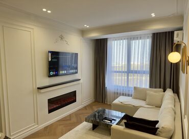 хочу купить квартиру в бишкеке: 3 комнаты, 105 м², Элитка, 11 этаж, Дизайнерский ремонт