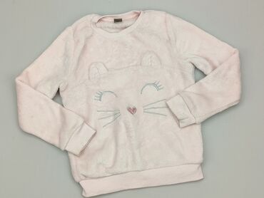 sweterek niebieski: Sweater, Little kids, 9 years, 128-134 cm, condition - Very good