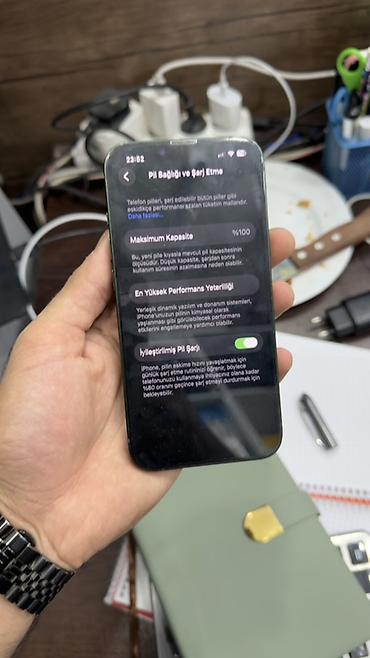 iphone 13 qiyməti irşad: IPhone 13, 128 GB, Yaşıl, Face ID — 6