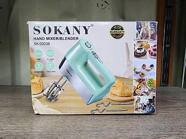 Ручной миксер/блендер SOKANY SK-02038 - Мощность: 800 Вт - Двигатель