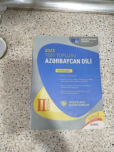 Testlər: Azərbaycan dili Testlər 11-ci sinif, DİM, 2-ci hissə, 2023 il — 1