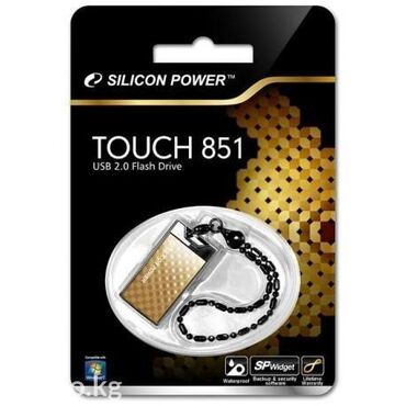 Флешка - 4 GB Silicon Power Touch 851 Flash USB 2.0 Black
