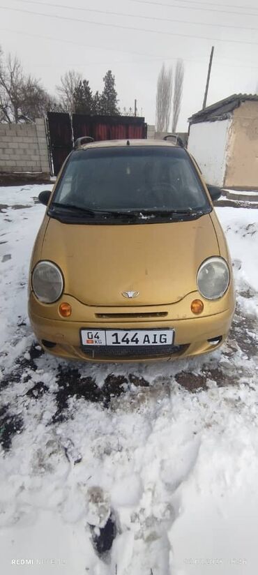 маленький автомобиль: Daewoo Matiz: 2004 г., 0.8 л, Механика, Бензин, Седан