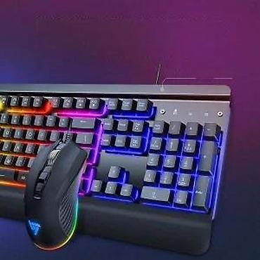 Druga oprema za računare i laptopove: MEMBRANSKA TASTATURA SVETLEĆA METALNI PANEL VICTSING PC279A | Cene — 13