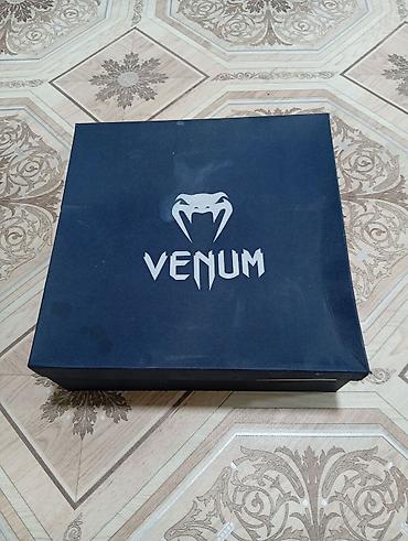обувь джордан: Боксерски Venum (черные с золотыми вставками) - Высокая шнуровка и — 7