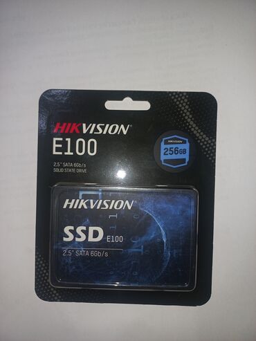 ссд диск для ноутбука: Маалымат алып жүрүүчү, Жаңы, Hikvision, SSD, 256 ГБ, 2.5", Ноутбук үчүн