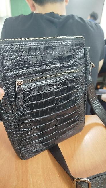 Мужская сумка через плечо Karya Bag Istanbul в классическом черном