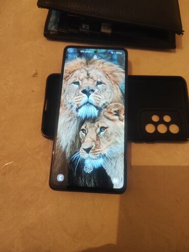 samsung s3650: Samsung Galaxy A53 5G, 256 GB, rəng - Qara, Barmaq izi, Simsiz şarj, İki sim kartlı