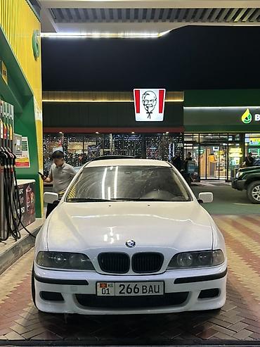 салон машины: BMW 5 series: 1999 г., 2.5 л, Автомат, Бензин, Седан — 6