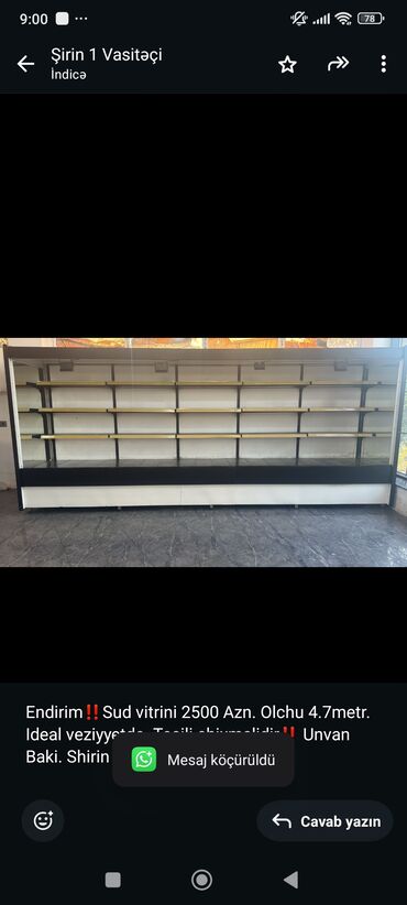Qonaq otağı dəstləri: Endirim‼️Sud vitrini 2500 Azn. Olchu 4.7metr. Ideal veziyyetde