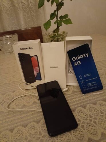 Samsung: Samsung Galaxy A13, 64 GB, rəng - Qara