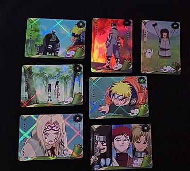 İdman və hobbi: Naruto kolleksiya kartları seti - Mövzu: Naruto anime seriyasının — 1