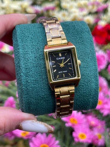 Qol saatları: Yeni, Qol saatı, Casio, rəng - Qızılı — 8