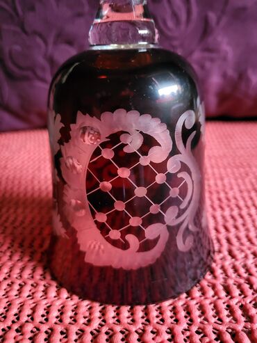 Ostali kućni dekor: Zvono novo Bohemija kristal rucno gravirano 70te. Kristalno — 14