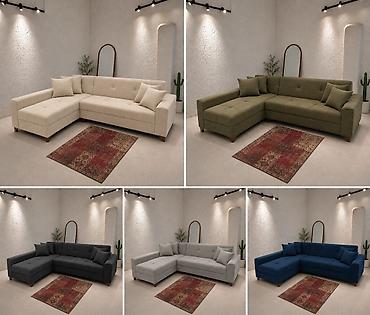 Divanlar: Künc divan, Yeni, Açılan, Ödənişli çatdırılma — 3