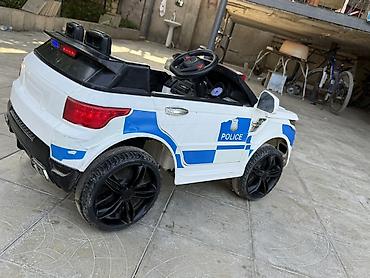 polis forması şekilleri: Uşaq üçün elektrikli polis maşını – JC-002 - Korpus: ağ rəngli SUV — 5