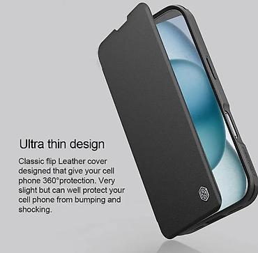 kengur uzice: Maska Nillkin Qin Prop za iPhone 16 Pro 6.3 crna. Uz brzu dostavu i — 8