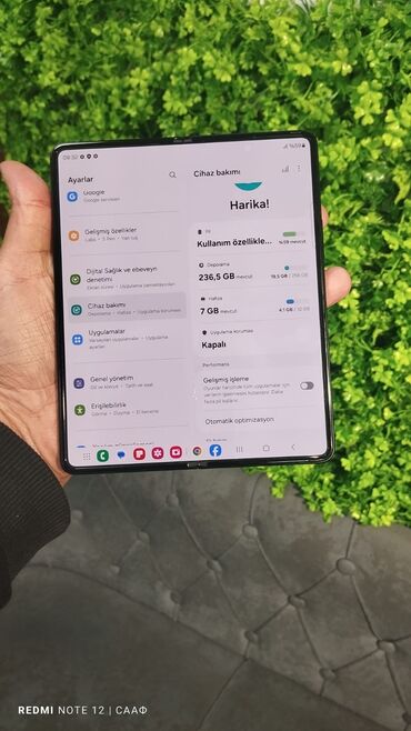 самсунг s8: Samsung Galaxy Z Fold 3, 256 GB, rəng - Qara, Kredit