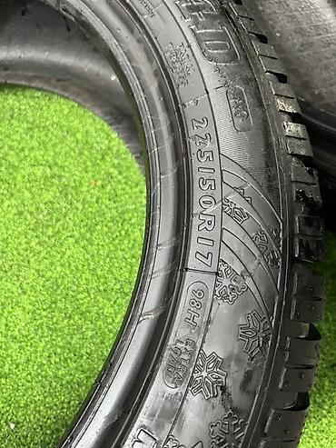 vossen diska: Шины 225 / 50 / R 17, Зима, Б/у, Комплект, Легковые, Польша, DUNLOP — 7