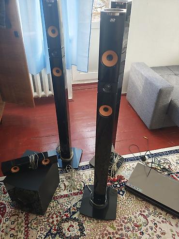 мини кинотеатр: Домашний кинотеатр LG 3D Blu‑ray Комплект акустики и медиаплеера LG — 1