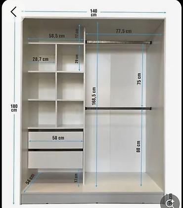 Гарнитуры для прихожей: Гарнитур для прихожей, Шкаф, Металл, цвет - Белый — 33
