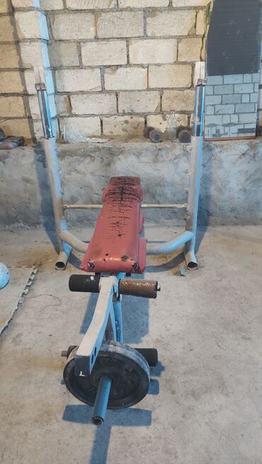 Digər trenajorlar: Güc məşqləri üçün avadanlıq dəsti Təsvir: - Dəmir karkaslı — 6