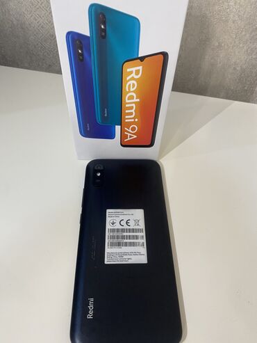телефон redmi 9a: Xiaomi, Redmi 9A, Б/у, цвет - Черный