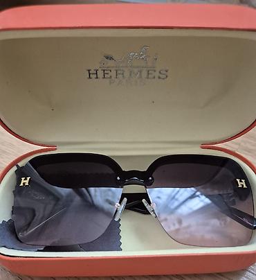 Очки: Oriqinal firmeniiy ockidi HERMES PARIS alinib 150 manata. satilir 75 — 3