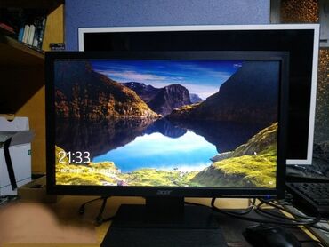 тв монитор lcd: Монитор, Acer, Колдонулган, LCD, 18" - 19"