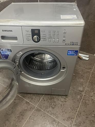 samsung was end: Paltaryuyan maşın Samsung, 6 kq, Yeni, Avtomat, Qurutmasız — 1
