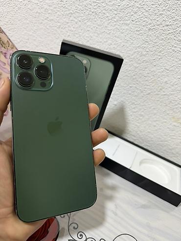 dvd usb: IPhone 13 Pro, Б/у, 128 ГБ, Alpine Green, Коробка, 77 % — 2