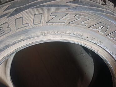 бу шина ош: Шиналар 275 / 60 / R 20, Кыш, Колдонулган, 1 даана, Жеңил унаалар, Жапония, Bridgestone