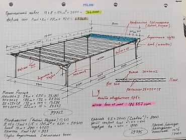 Металл фермалар: Металл фермасы, Жаңы, Ийилип — 7