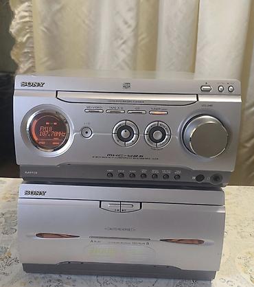 pa 1000: Sony MHC-WZ5 mini Hi-Fi musiqi mərkəzi.Dinamiksizdir. 100w hər kanala — 1