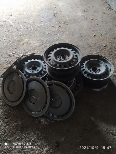 цена домкрата для легкового автомобиля: Железные Диски R 15 Mercedes-Benz, Комплект, отверстий - 5, Б/у