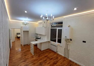 квартиры в политехе: 2 бөлмө, 42 кв. м, Жеке план, 5 кабат, Евроремонт