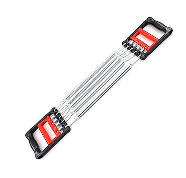 №: 5977 Məhsulun adı: Uşaq espanderi, metal/plastik, qara/gümüşü