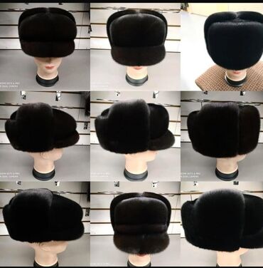 Головные уборы: Жаңы тигилген "тумактар" сатылат материал: норка баасы: 6500с Баардык — 9