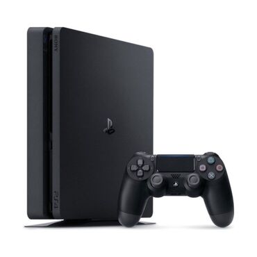 ddr 4: Sony PlayStation 4 (PS4) Slim – qara rəngdə oyun konsolu İcarə