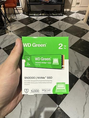 WD Green SN3000 NVMe SSD 2 ТБ - Форм‑фактор: M.2 2280 - Интерфейс at lalafo.kg WD Green SN3000 NVMe SSD 2 ТБ - Форм‑фактор: M.2 2280 - Интерфейс