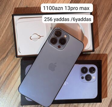 Paltaryuyan maşınlar: IPhone 13 Pro Max, 256 GB