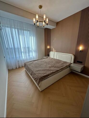 аренда квартир асанбай: 2 комнаты, 54 м², Элитка, 13 этаж, Евроремонт