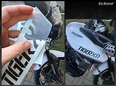 Delovi za motocikle: Nalepnice Triumph TIGERxr Stikeri -Nalepnice za motore- 2421 📌 Opis — 9