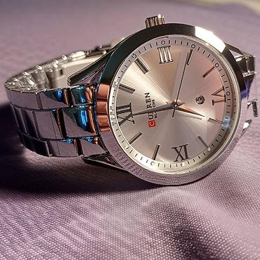 Ručni satovi: Nov ženski sat od nerdjajućeg čelika. Kvarcni mehanizam, ima datum — 1