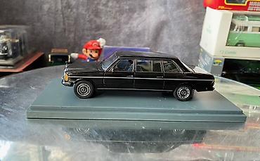 Avtomobil modelləri: Коллекционная модель Mercedes-Benz 240D V123 limousine black 1978 NEO — 14